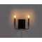 Maxim Lighting Sullivan 2-Light " Wide Black / Gold Wall Sconce 10252BKGLD - alternate 3